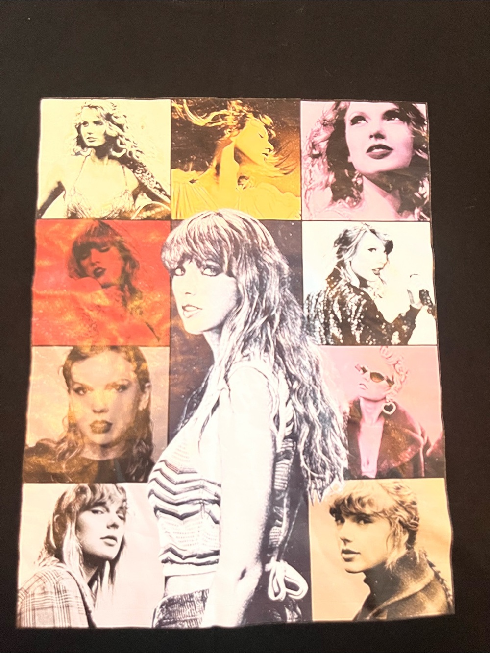 Black Taylor Swift Eras Tour T-Shirt